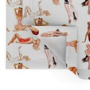 Blonde pin-ups