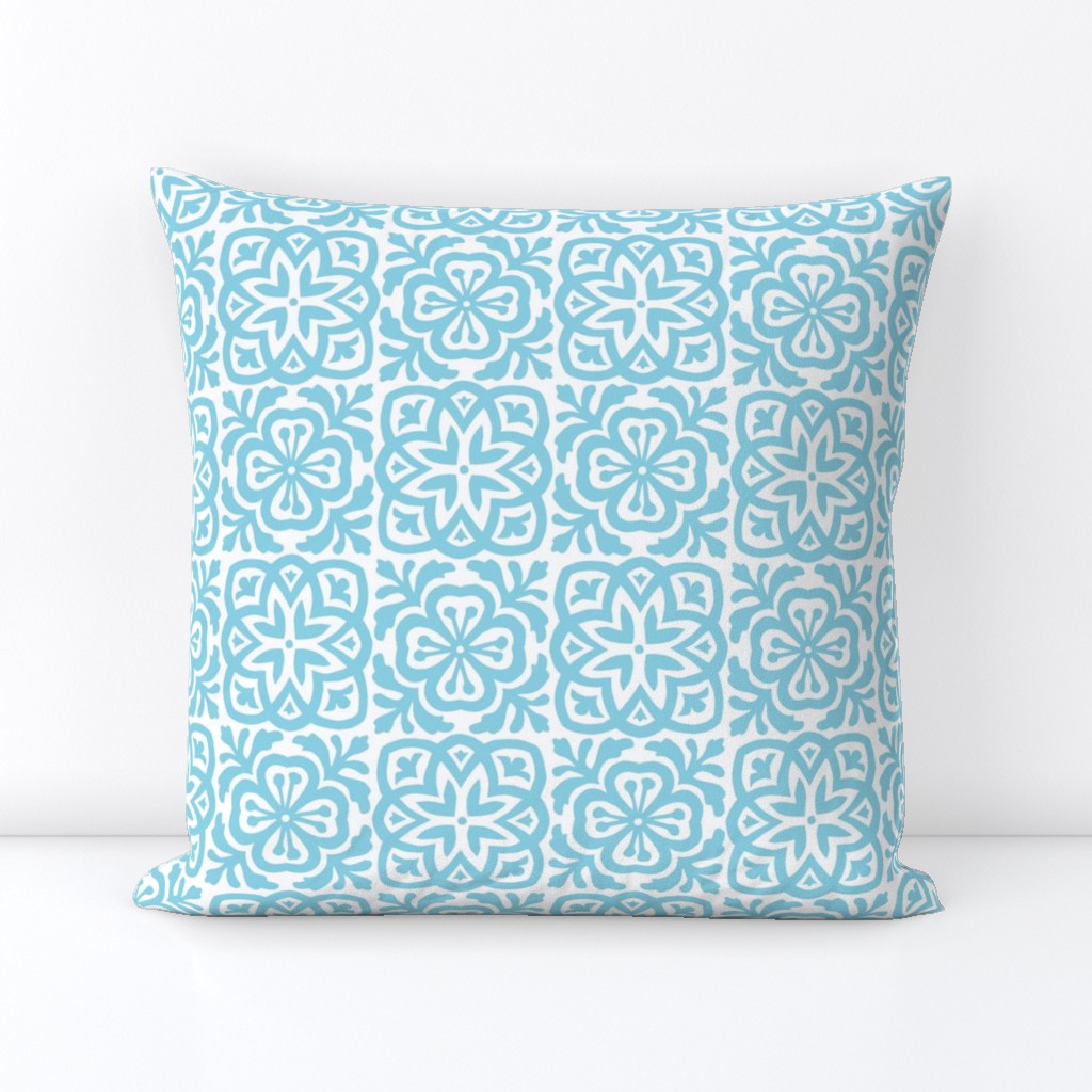 Moroccan Tile Aqua