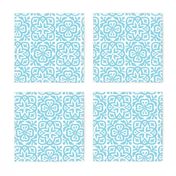 Moroccan Tile Aqua