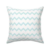 Baby Blue Chevron