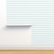 Baby Blue Chevron