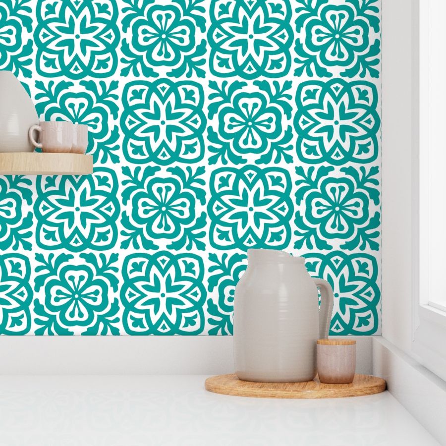 Moroccan Tile Jade