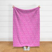 Personalised Name Fabric - Purple/Pink 12