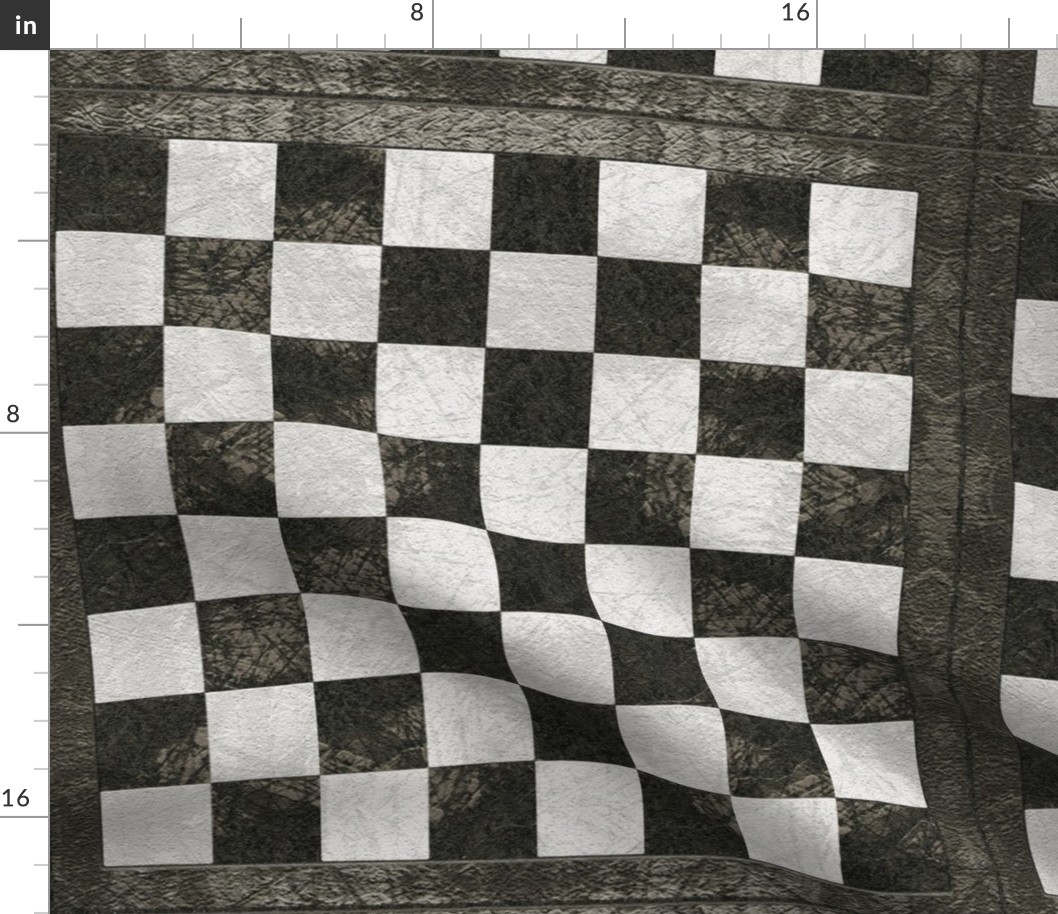 Chess Board - Charcoal Gray