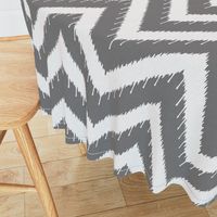 Charcoal Beaded Ikat