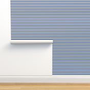  navy blue white stripe