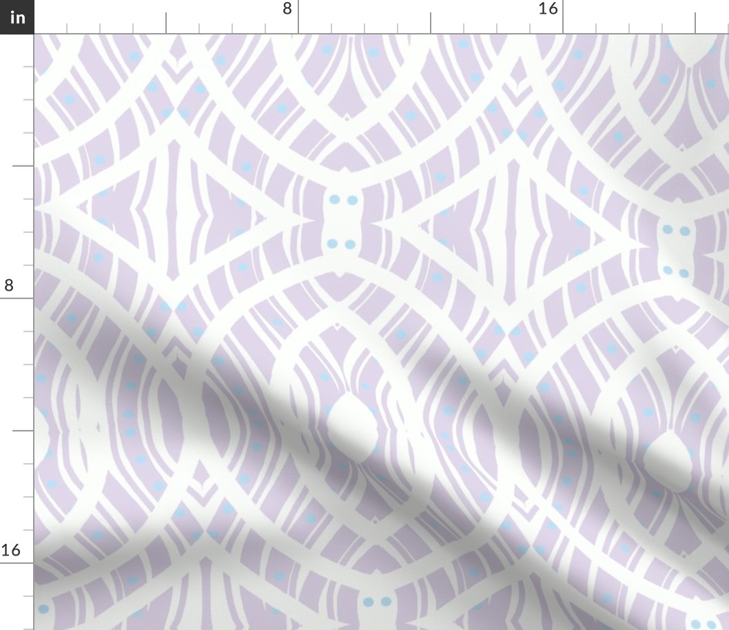 Lavender Oval Pattern