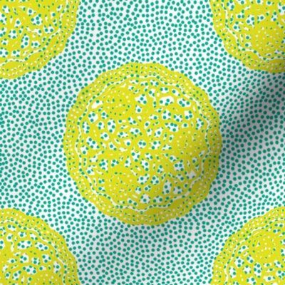 Lime Doily