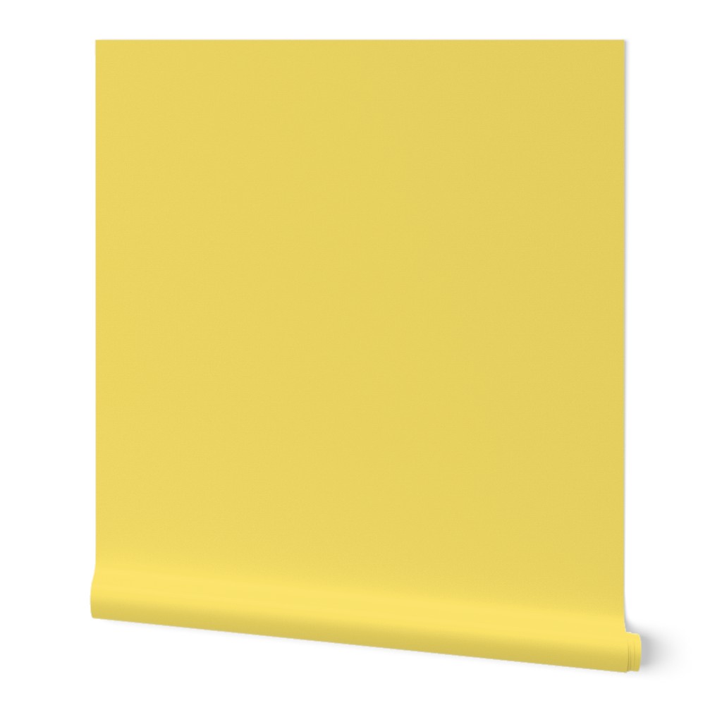 Solid sunshine yellow (F9E167)