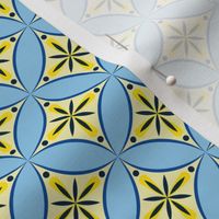 Moroccan Tile 2 - blue-yellow2