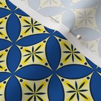 Moroccan Tiles 2 - blue-yellow3