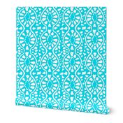 Cobblestone Trellis Turquoise