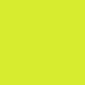 solid bright chartreuse yellow (D8EC2F)