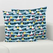 Clean Sailing Ducks spoonflower0188