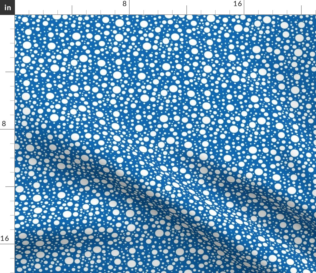 CatsMeow  dots - blue  reverse