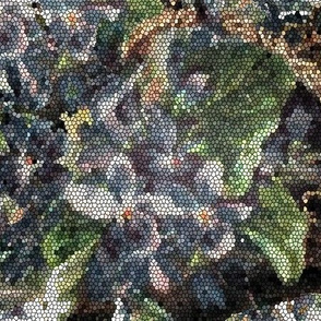 Mosaic of Violets