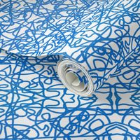Bavarian blue rope on white by Su_G_©SuSchaefer