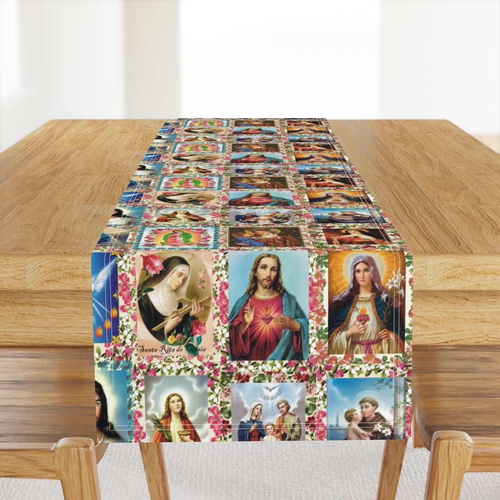 Catholic Saints and Images Collage