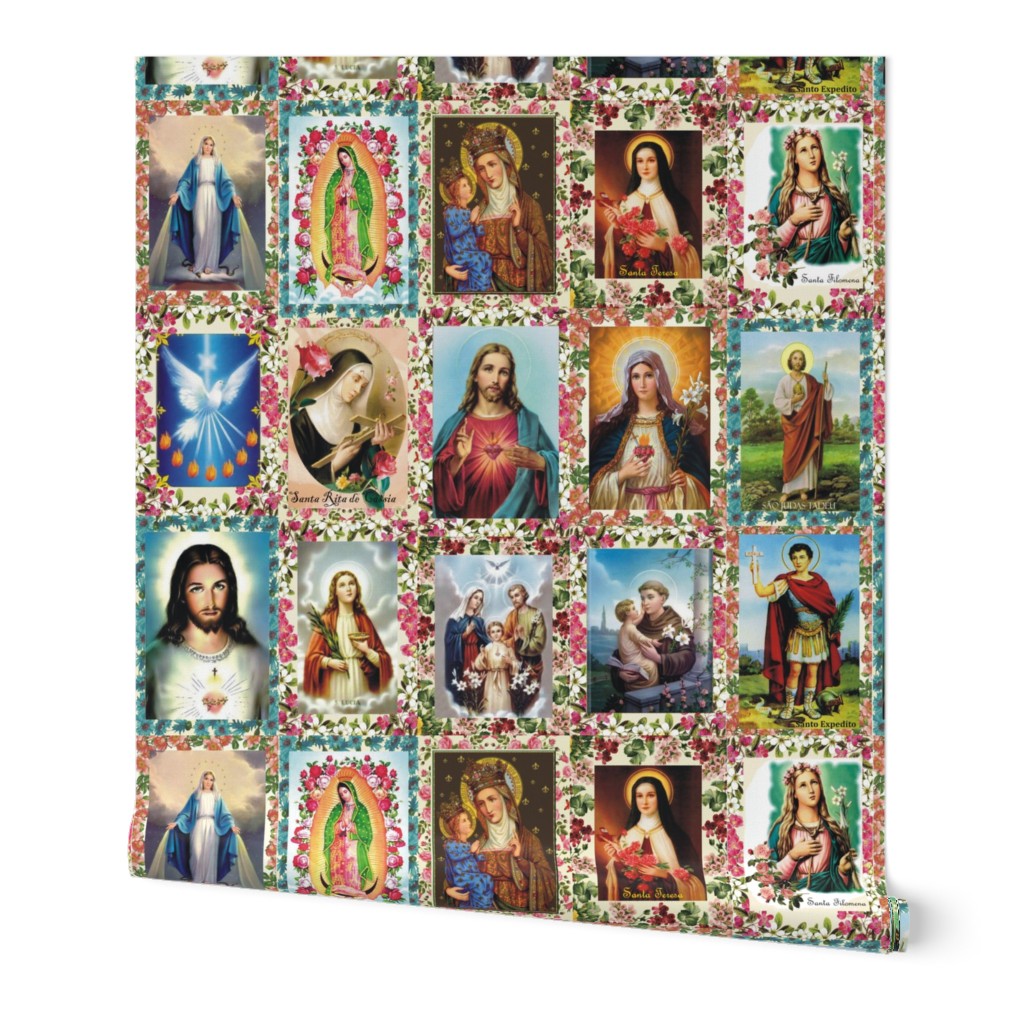 Catholic Saints and Images Collage