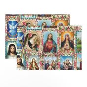 Catholic Saints and Images Collage