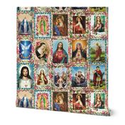 Catholic Saints and Images Collage