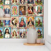 Catholic Saints and Images Collage