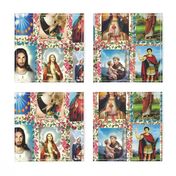 Catholic Saints and Images Collage