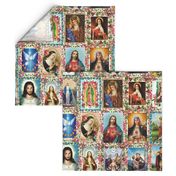 Catholic Saints and Images Collage