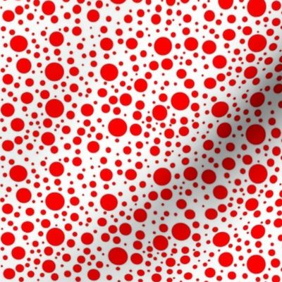 DragonflyZip dots - true red