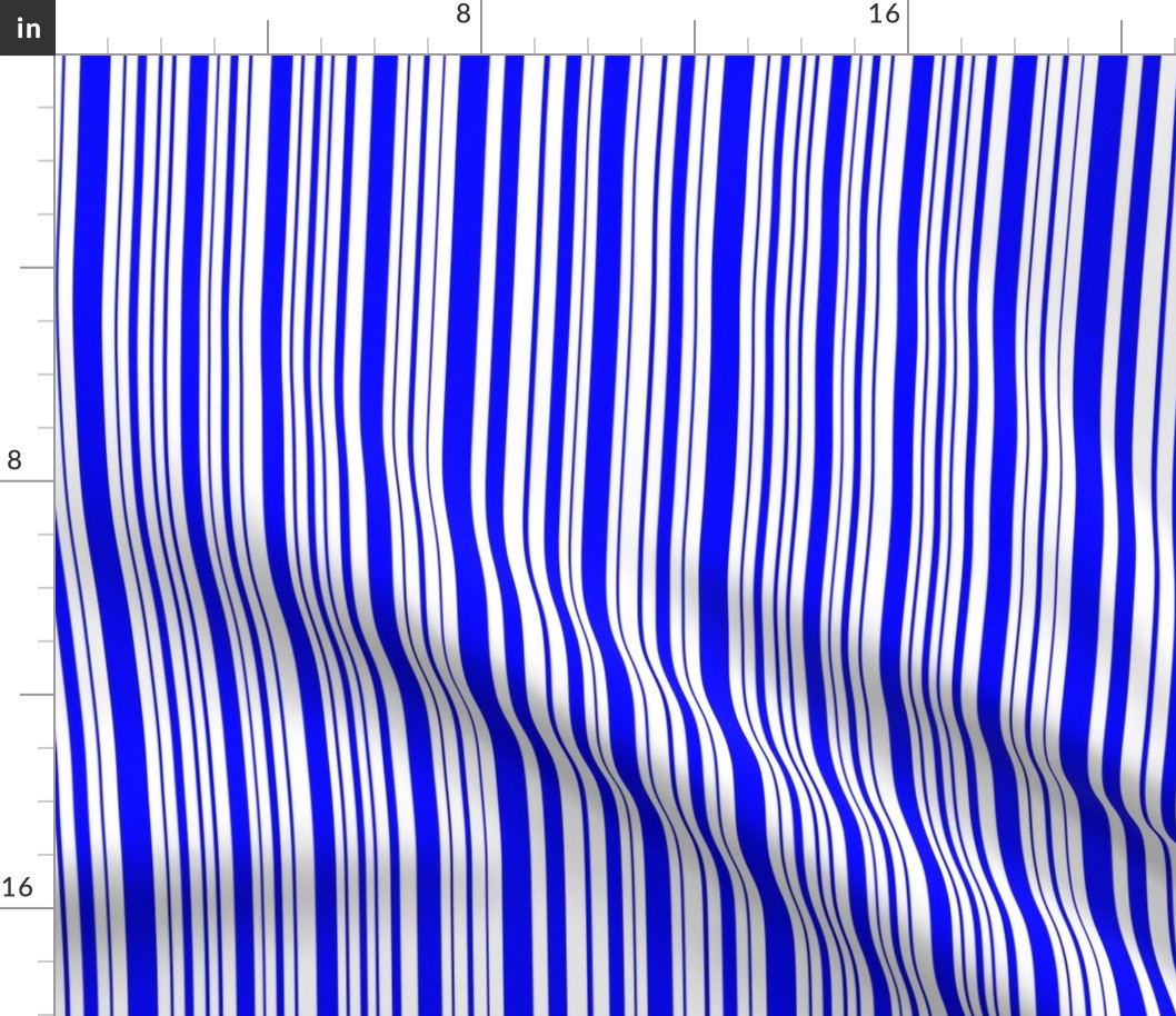 DragonflyZip stripe - true blue