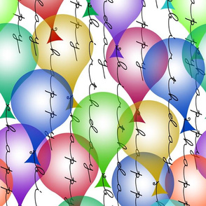 birthday balloons