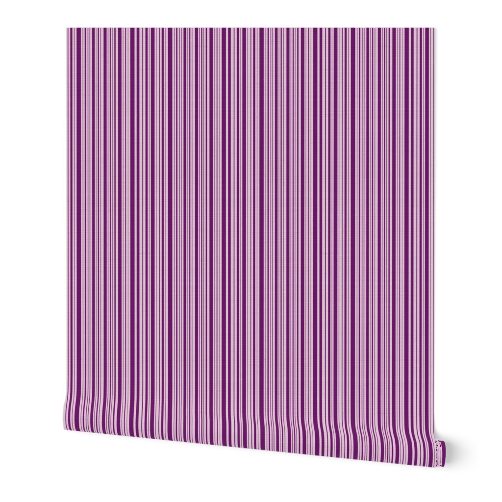 DragonflyZip stripe - deep purple & lavender