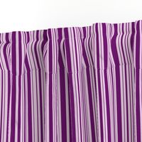 DragonflyZip stripe - deep purple & lavender