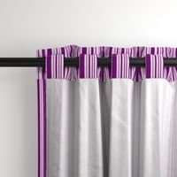 DragonflyZip stripe - deep purple & lavender