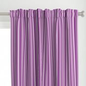 DragonflyZip stripe - deep purple & lavender