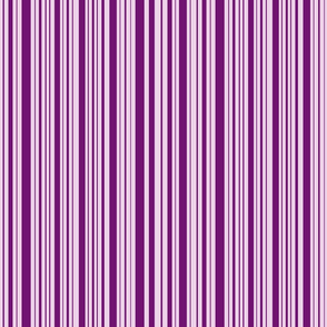 DragonflyZip stripe - deep purple & lavender