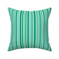 DragonflyZip stripe - deep green & light blue