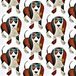 Basset Hound Hipster