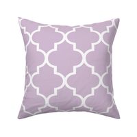 Lavender Quatrefoil