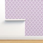 Lavender Quatrefoil