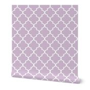 Lavender Quatrefoil