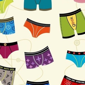 Atomic Wedgie = (Science Geek Underwear) 