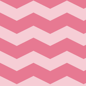 Pink Dawn ~ Chevrons ~ Pink On Pink