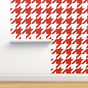 Apple A Day ~ The Houndstooth Check ~ Red Delicious & White