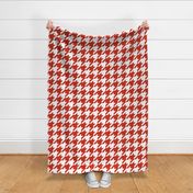 Apple A Day ~ The Houndstooth Check ~ Red Delicious & White