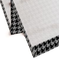 Modern Cottage ~ The Houndstooth Check ~ Black and Grey