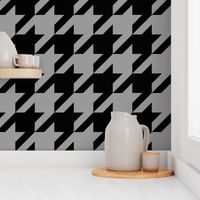 Modern Cottage ~ The Houndstooth Check ~ Black and Grey