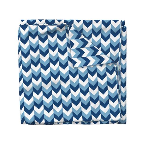 Chevron Offset - Blues