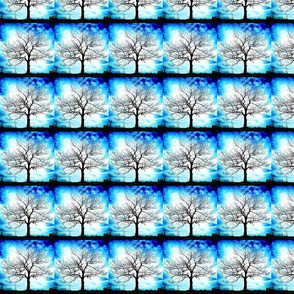 Trees in Blue basic