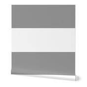 Modern Cottage ~ Horizontal Stripes ~ Grey & White